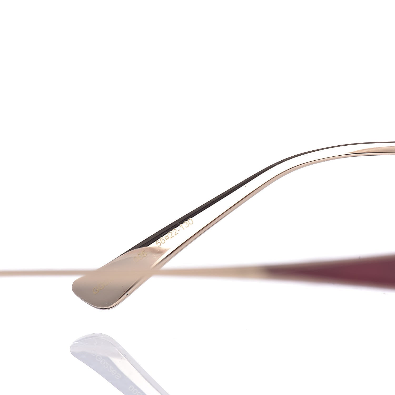 Gucci Round Frame Injected GG0226S Sunglasses Brown 6 of 8