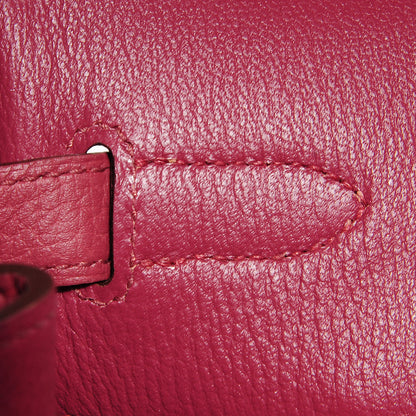 Hermes Taurillon Clemence Birkin 40 Bois de Rose 16 of 25