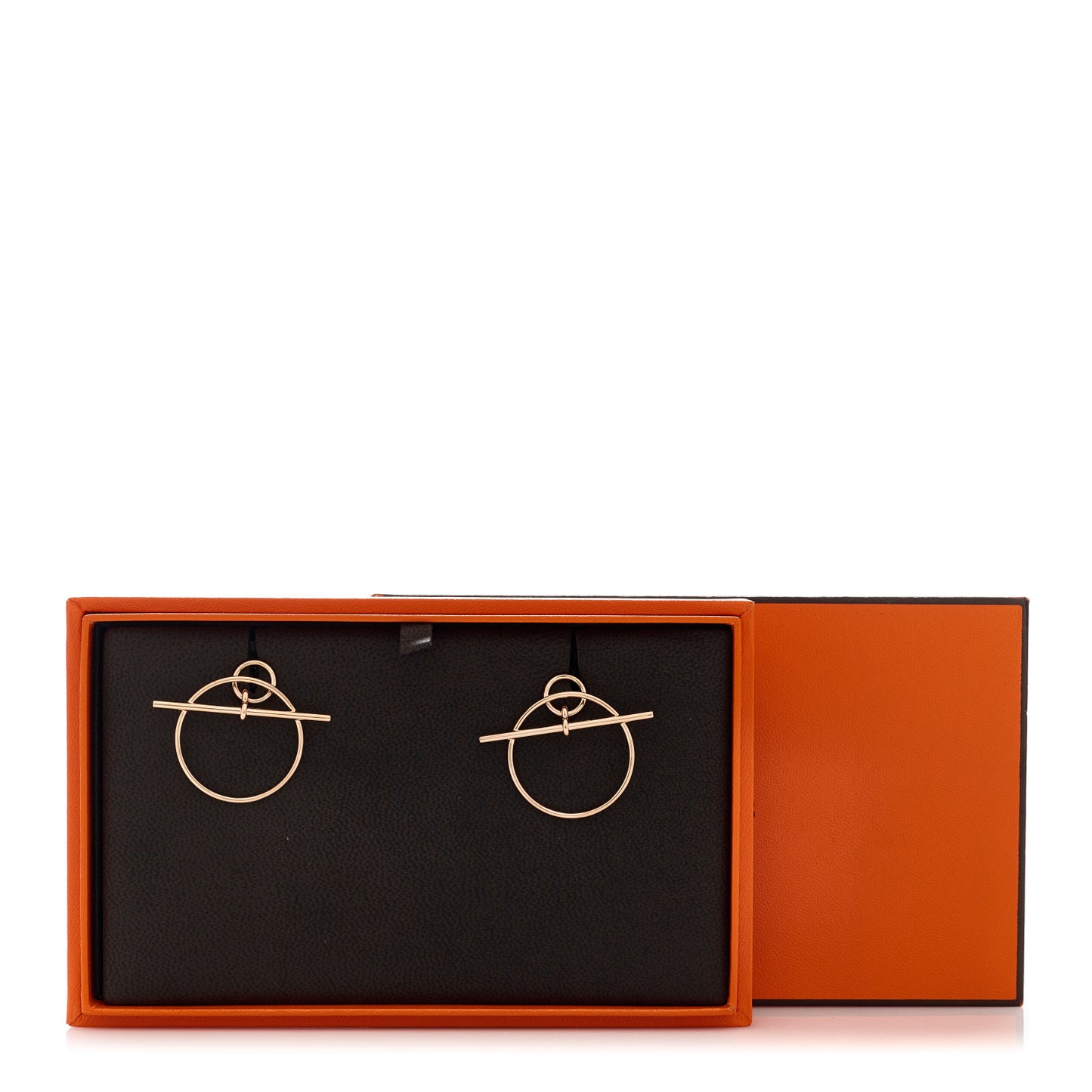 18K Rose Gold PM Loop Earrings
