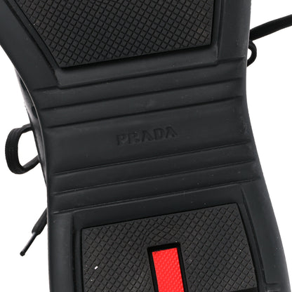 Prada Nappa Mesh Mens Sneakers 8.5 Black 6 of 10