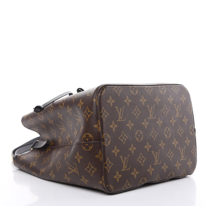 Louis Vuitton Monogram Neonoe MM Black 4 of 8