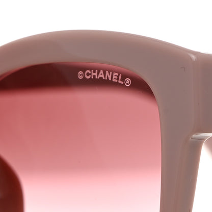 Chanel Acetate Chain Square Sunglasses 5487-A Pink 8 of 9