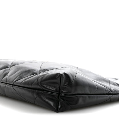 Chanel Shiny Calfskin Quilted Chanel 22 Black 11 of 11