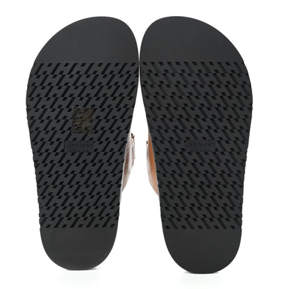 Hermes Calfskin Womens Chypre Sandals 36 Naturel 5 of 8