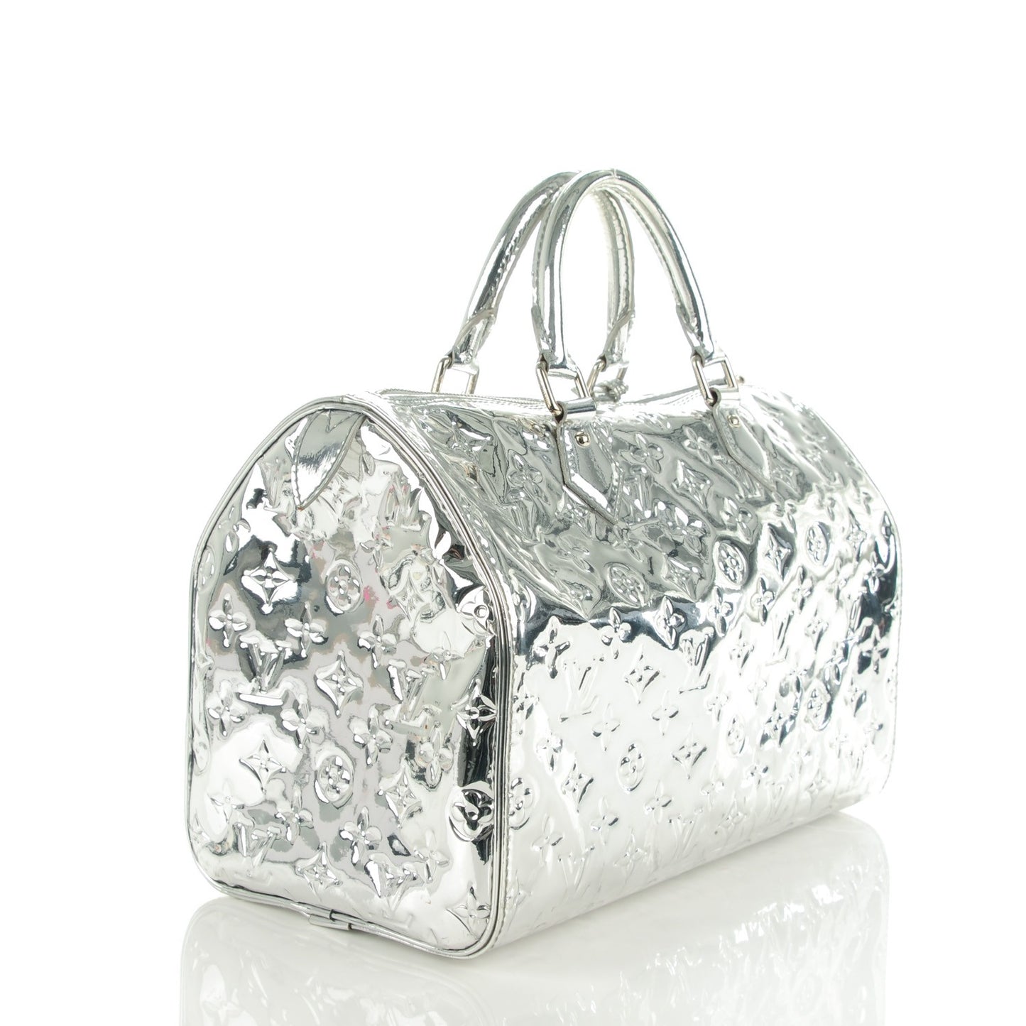 Monogram Miroir Speedy 30 Silver