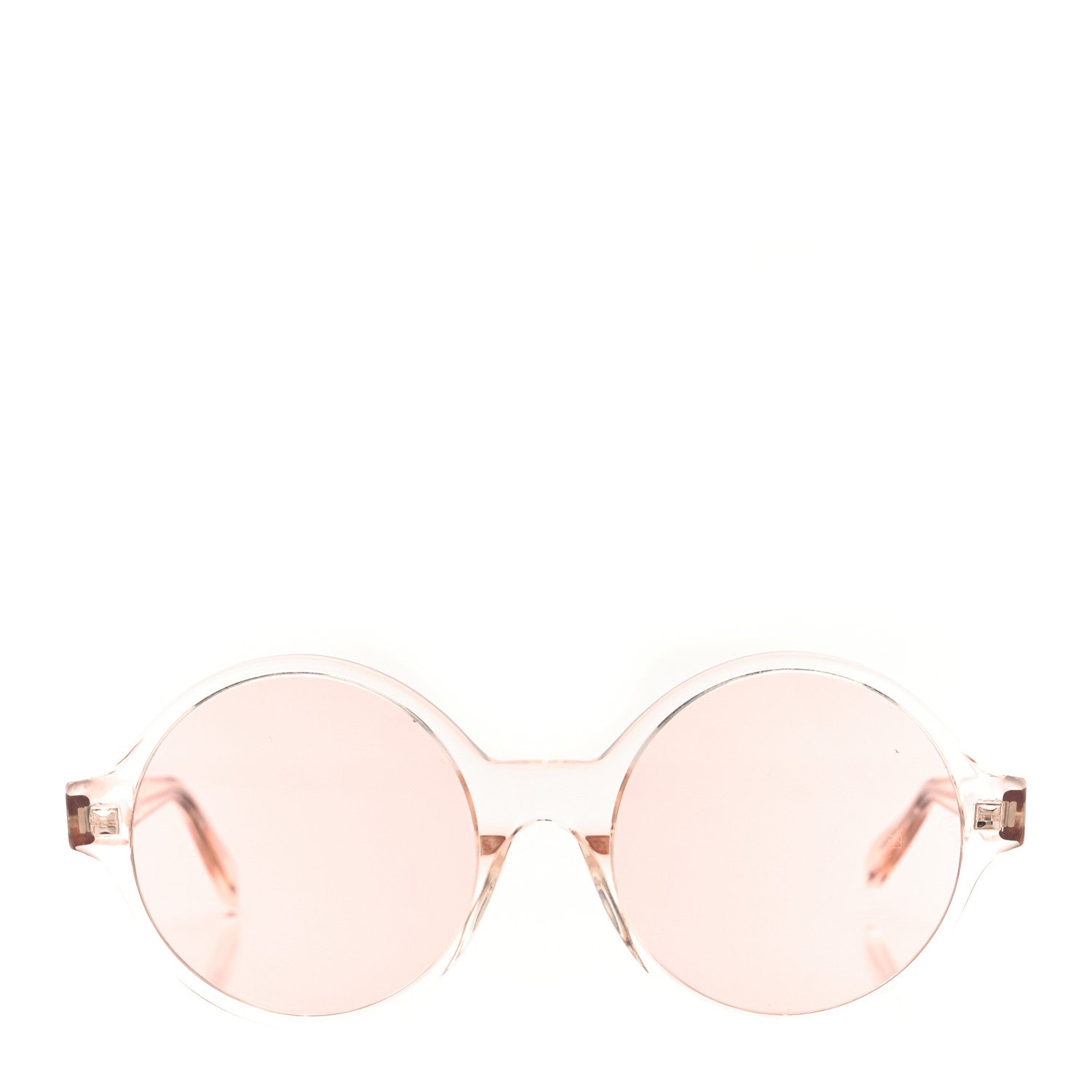 Celine Round Sunglasses CL 40051/I Transparent Light Pink 3 of 8