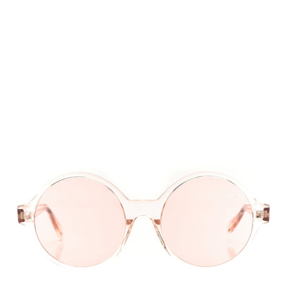 Celine Round Sunglasses CL 40051/I Transparent Light Pink 3 of 8