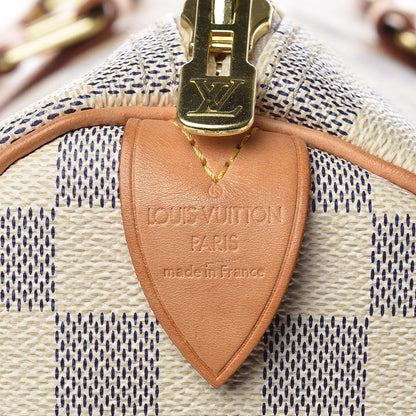 Louis Vuitton Damier Azur Keepall 50 8 of 15