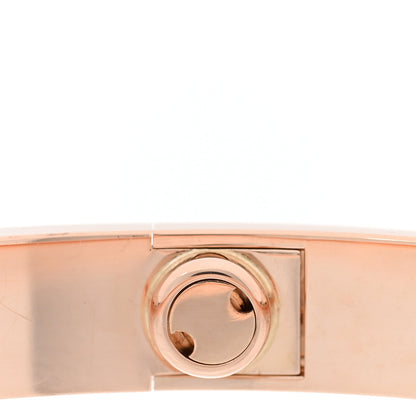 Cartier 18K Pink Gold LOVE Bracelet 17 6 of 9