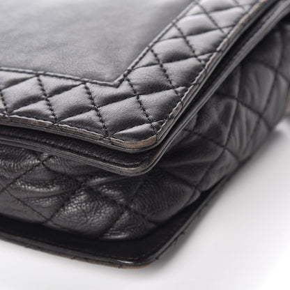Chanel Calfskin New Medium Boy Reverso Flap Black 15 of 19