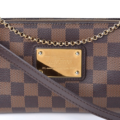 Louis Vuitton Damier Ebene Eva Clutch 10 of 10