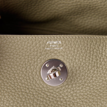 Hermes Taurillon Clemence Lindy 26 Sauge 6 of 9