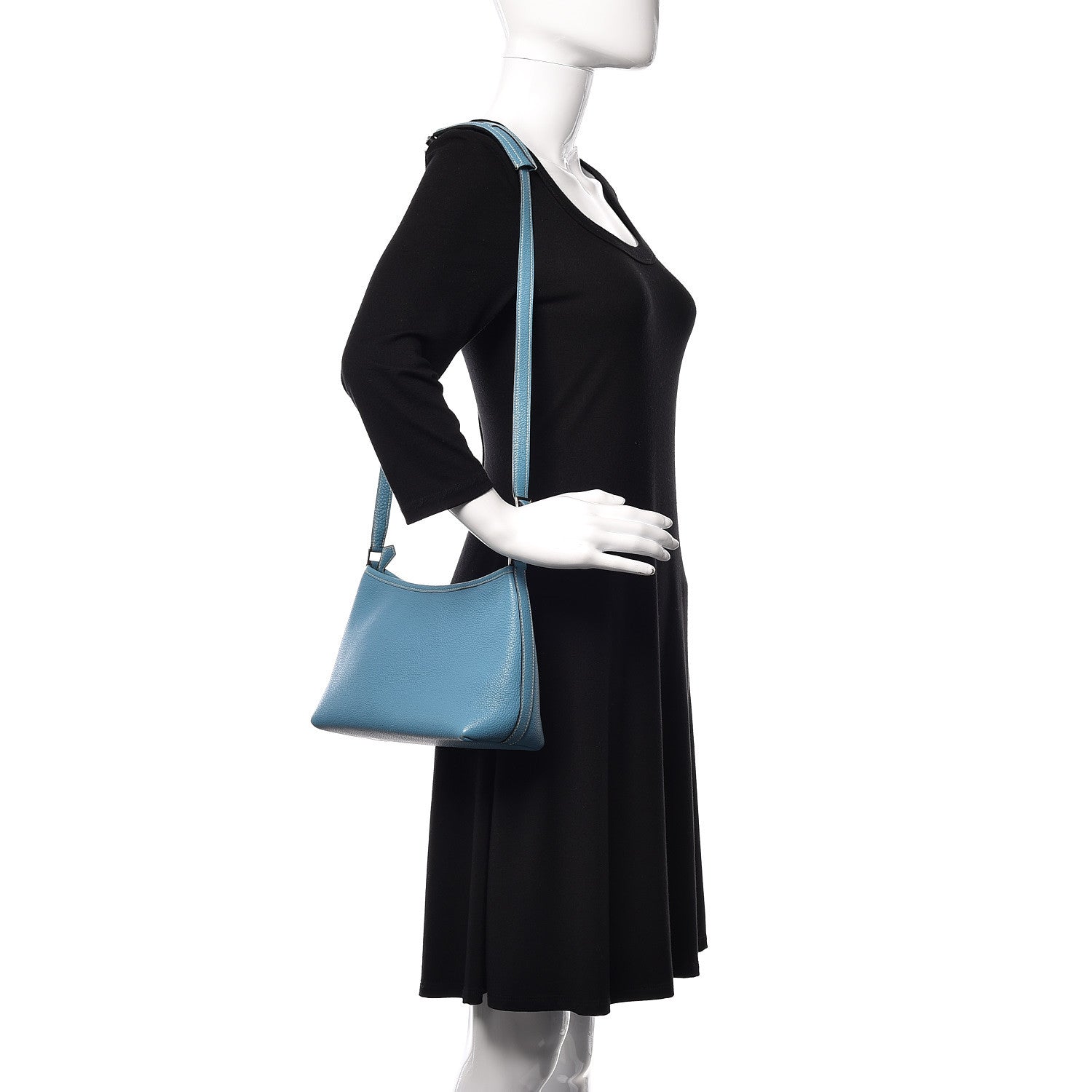 Hermes Togo Berlingo 23 PM Blue Jean 2 of 10