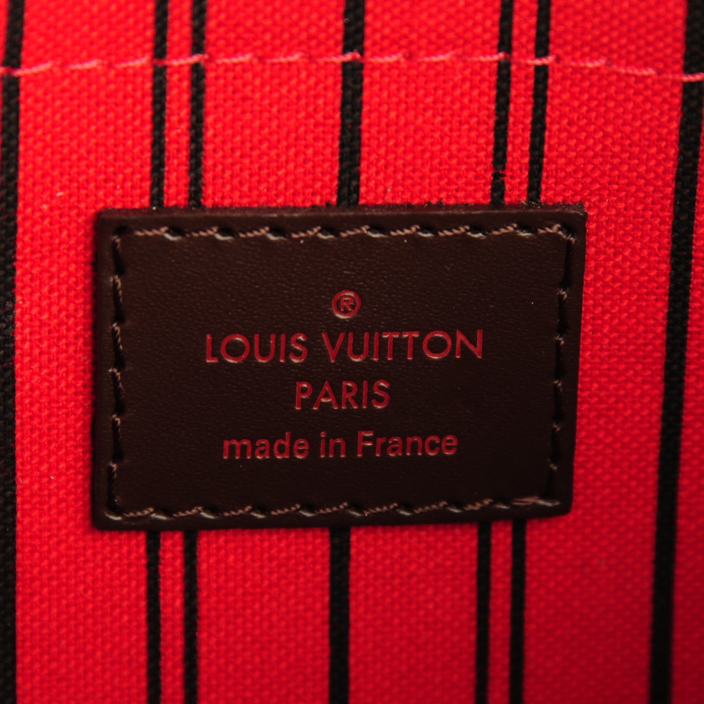 Damier Ebene Neverfull MM GM Pochette