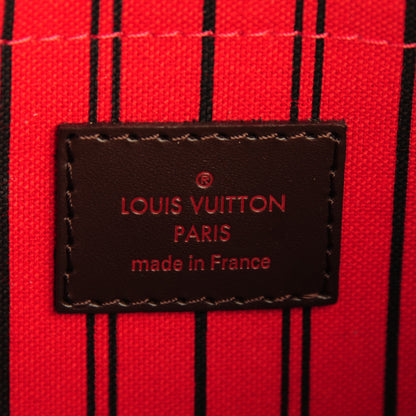 Louis Vuitton Damier Ebene Neverfull MM GM Pochette 6 of 7