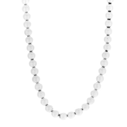 Tiffany Sterling Silver 10mm HardWear Ball Necklace 1 of 6