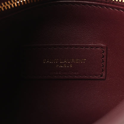 Saint Laurent Smooth Calfskin Small Le 5 A 7 Soft Hobo Rouge Legion 6 of 10