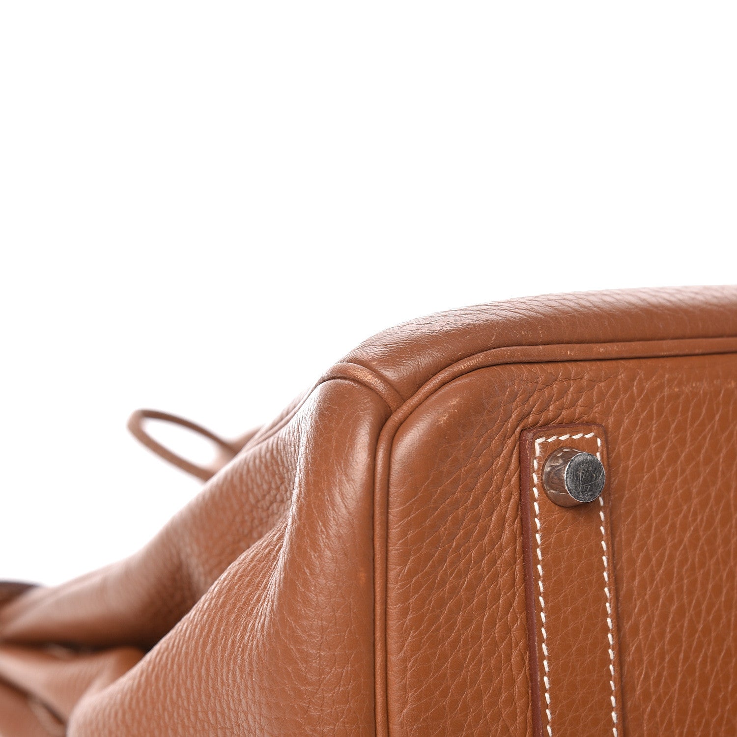 Hermes Taurillon Clemence Birkin 35 Gold 27 of 31