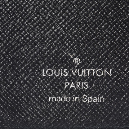 Louis Vuitton Epi Small Ring Agenda Cover Black 6 of 8