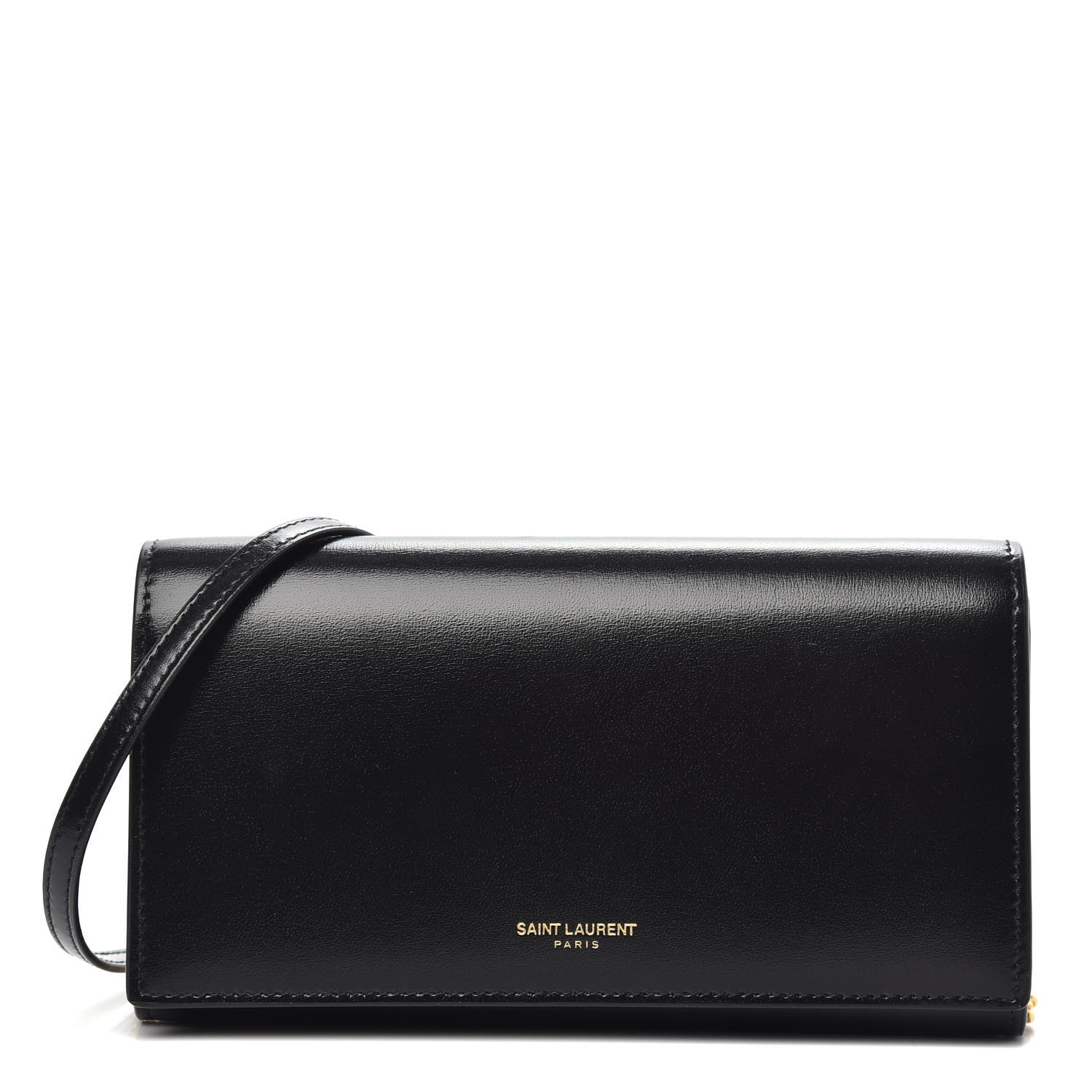Saint Laurent Smooth Calfskin Mini Paris Bag Black 1 of 9