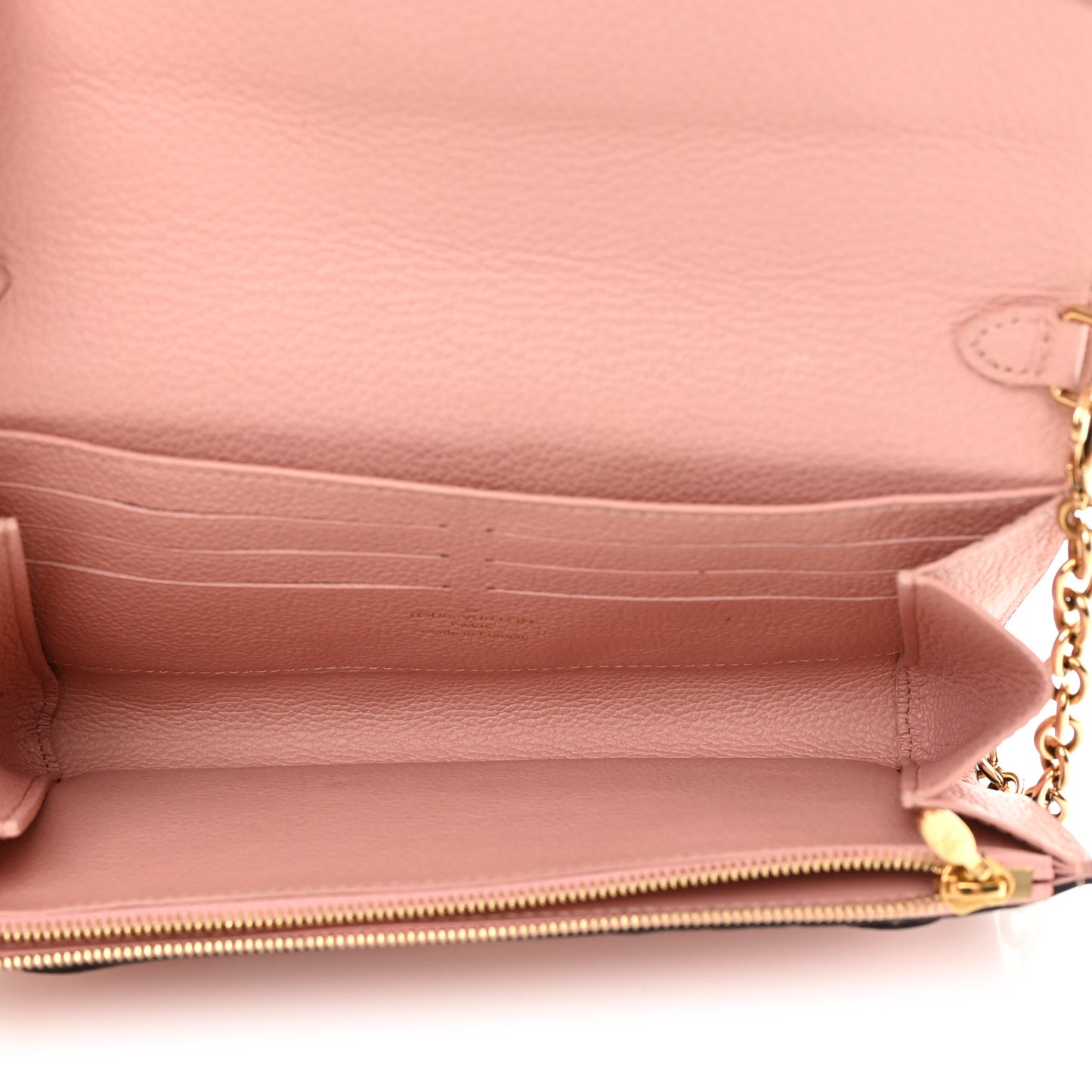 Empreinte Vavin Chain Wallet Rose Poudre