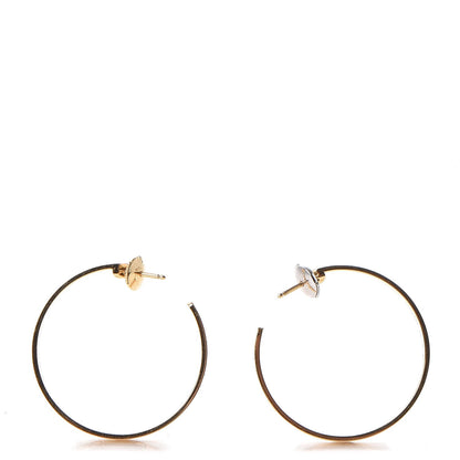 Cartier 18K Yellow Gold Large LOVE Hoop Earrings 3 of 6