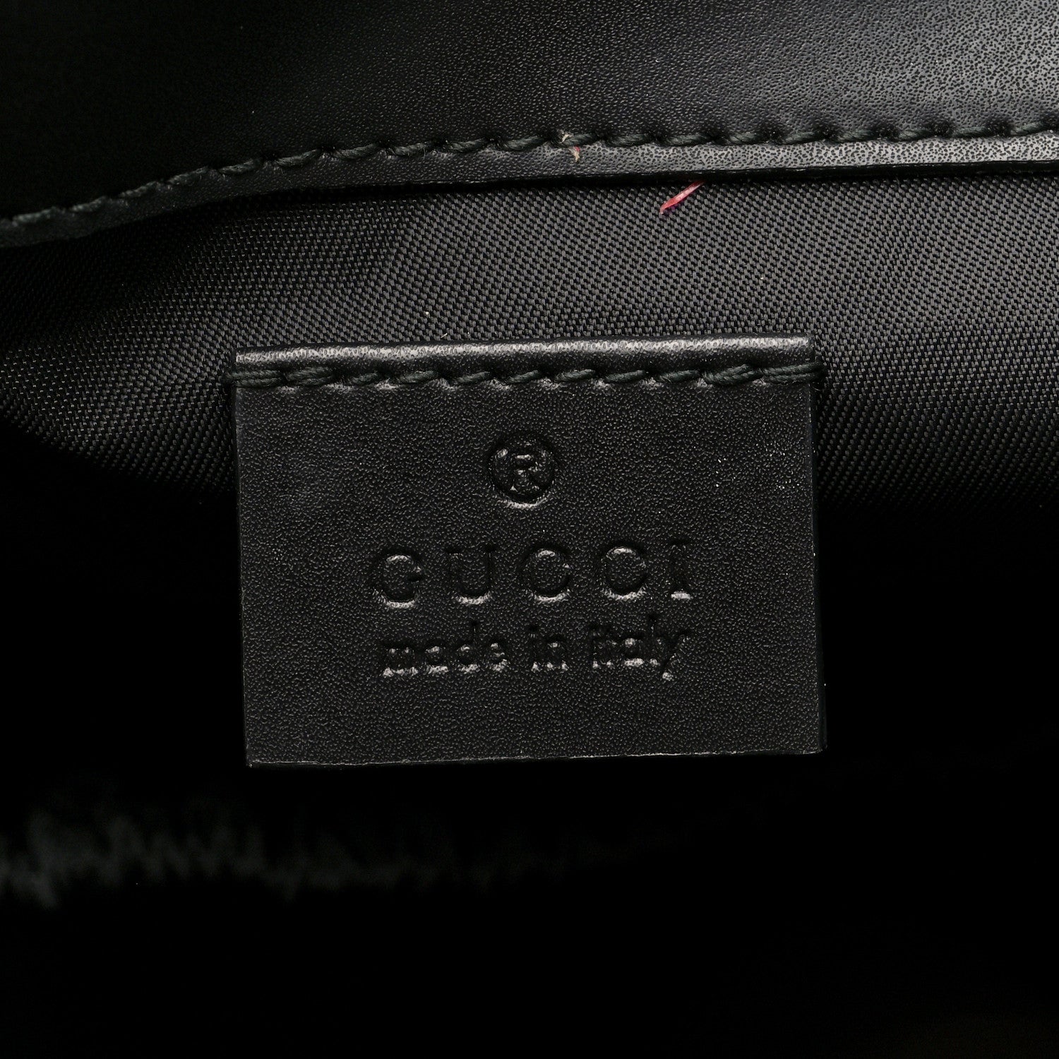 Gucci GG Supreme Monogram Web Messenger Diaper Bag Black Grey 7 of 10