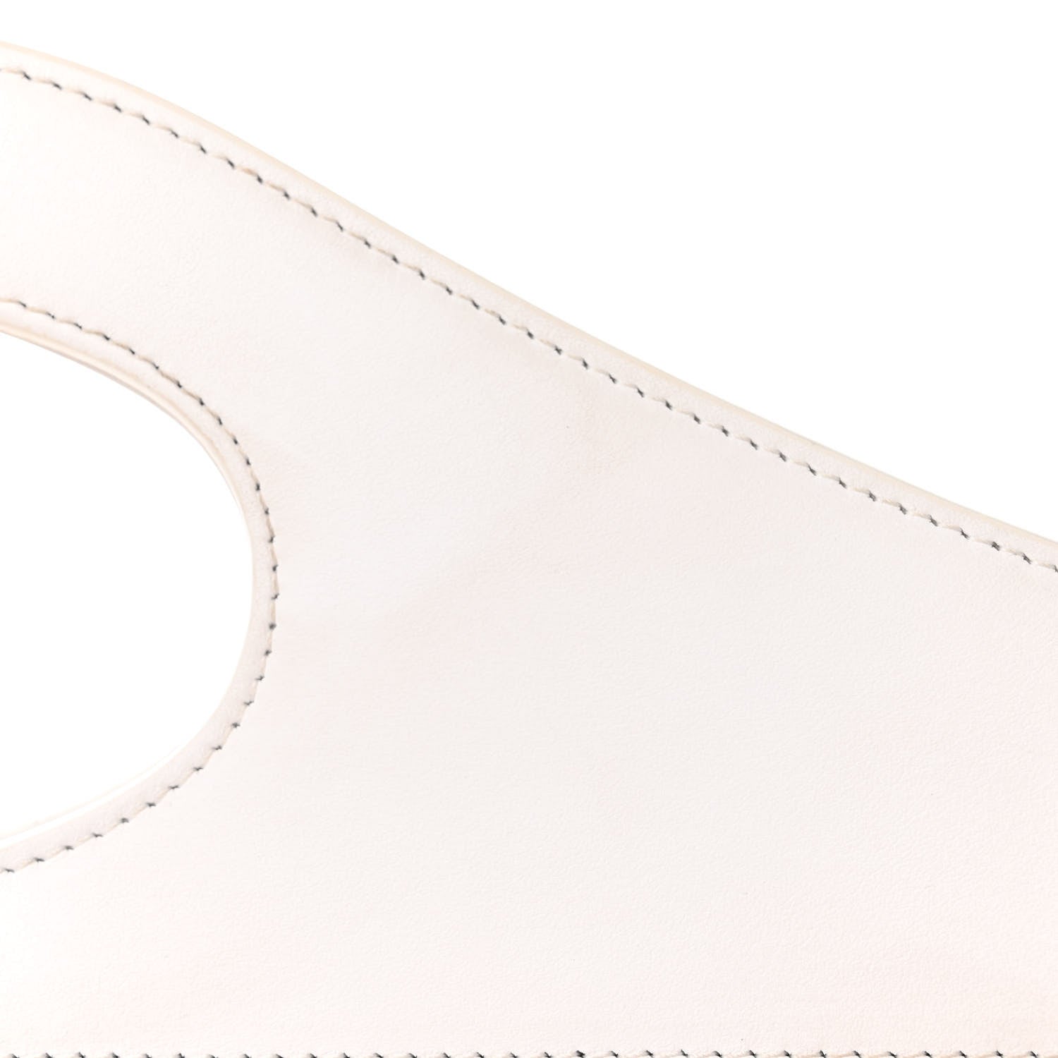Burberry Monogram Canvas Smooth Calfskin Medium Pocket Bag White Beige 16 of 20
