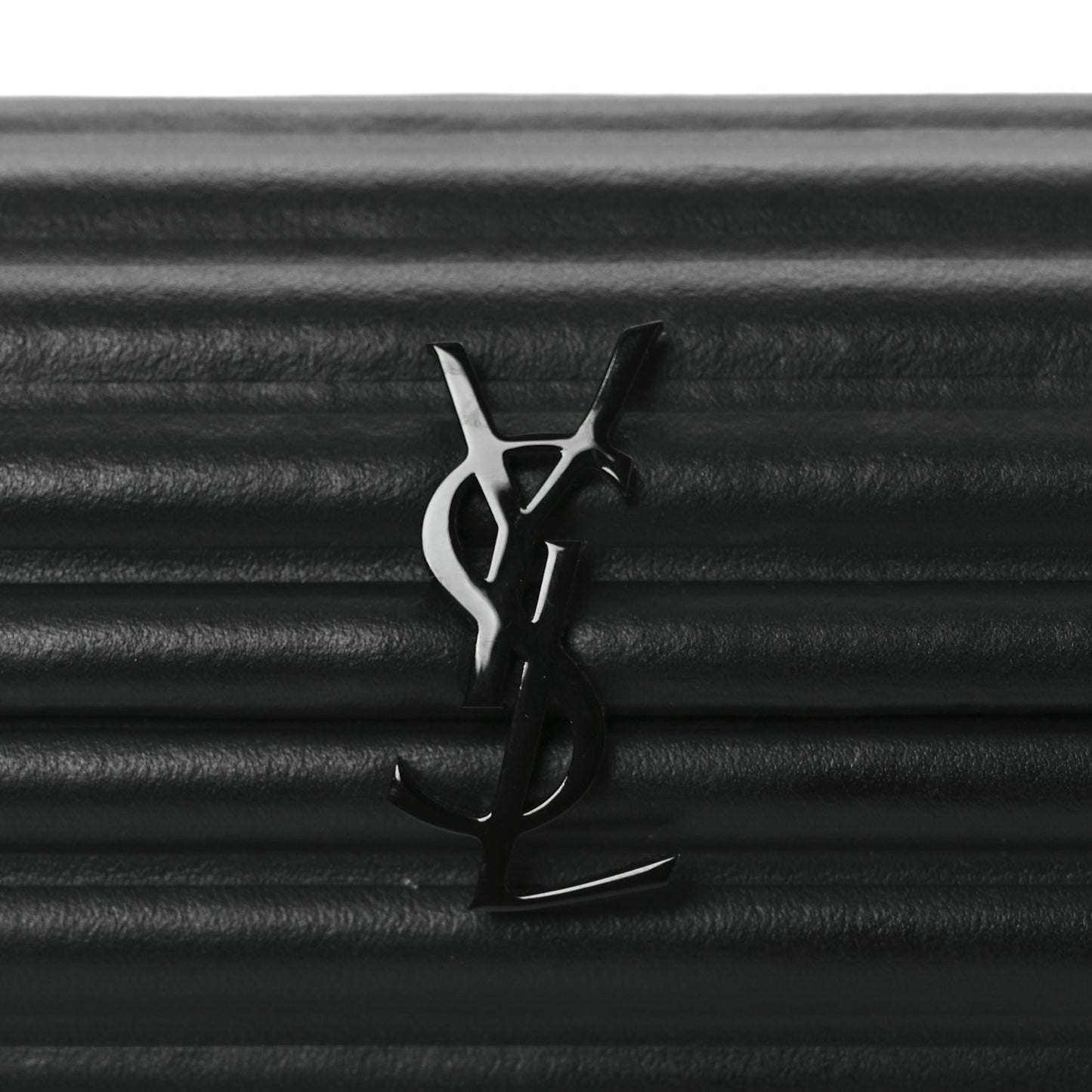 Calfskin Opyum Clutch Black