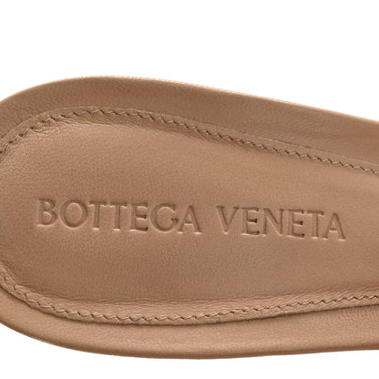 Bottega Veneta Nappa Matelasse Padded Mule Sandals 36.5 Cipria 8 of 10
