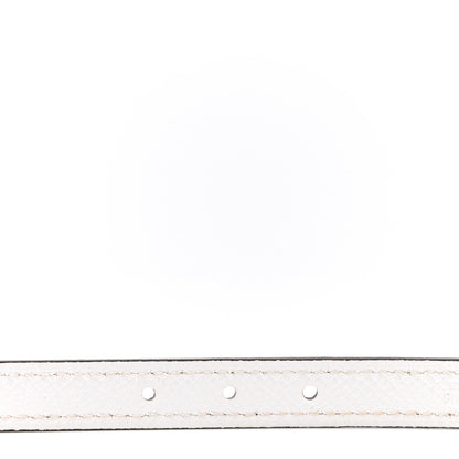 Hermes Epsom Swift 13mm H Medor Belt 70 28 White Etoupe 4 of 7