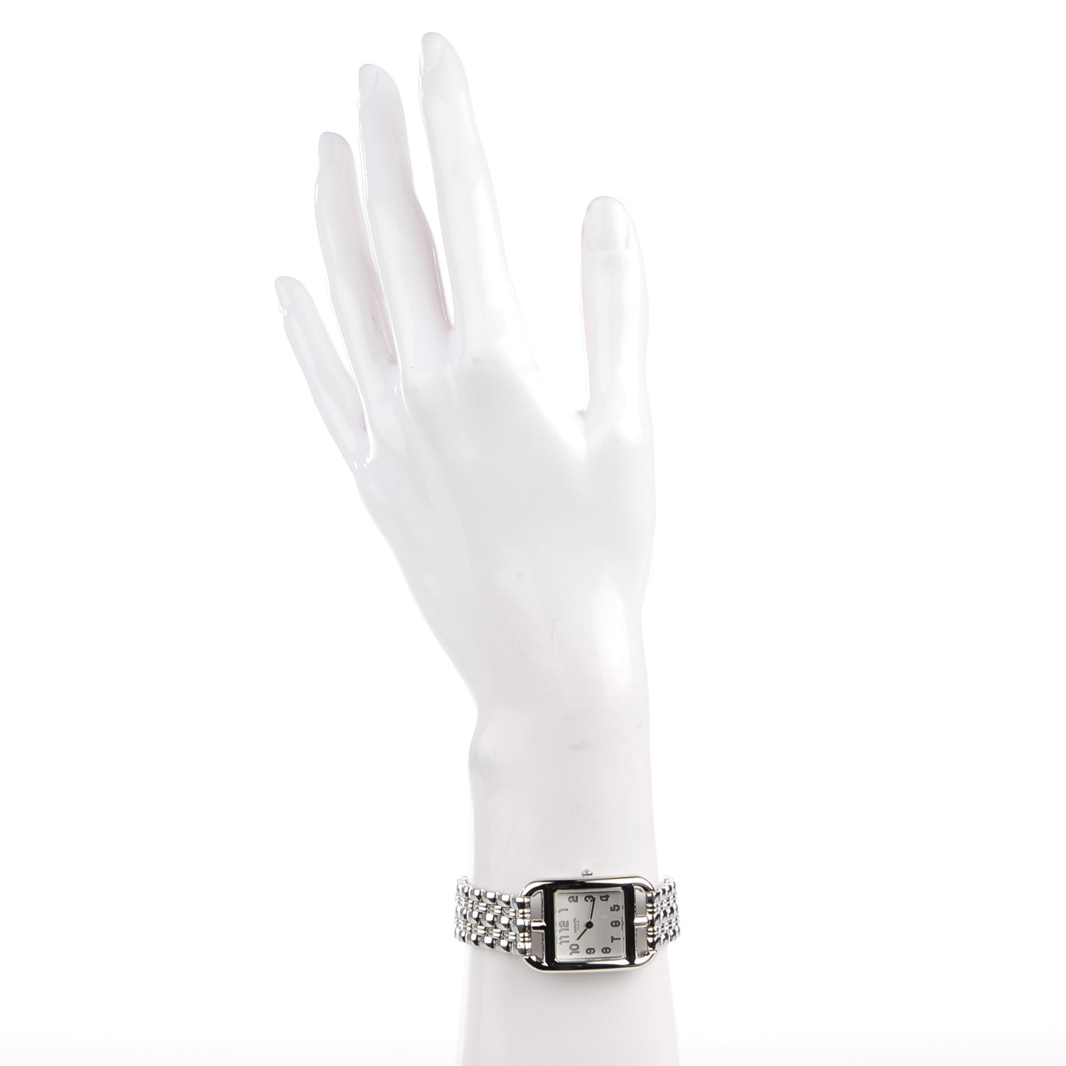 Hermes Stainless Steel 23mm Cape Cod Quartz Watch 2 of 9