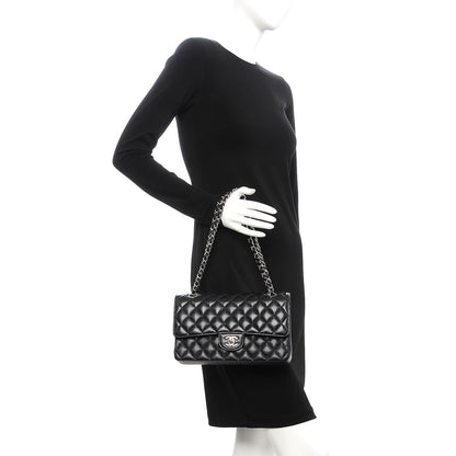 Chanel Caviar Quilted Medium Double Flap Black 3 of 13