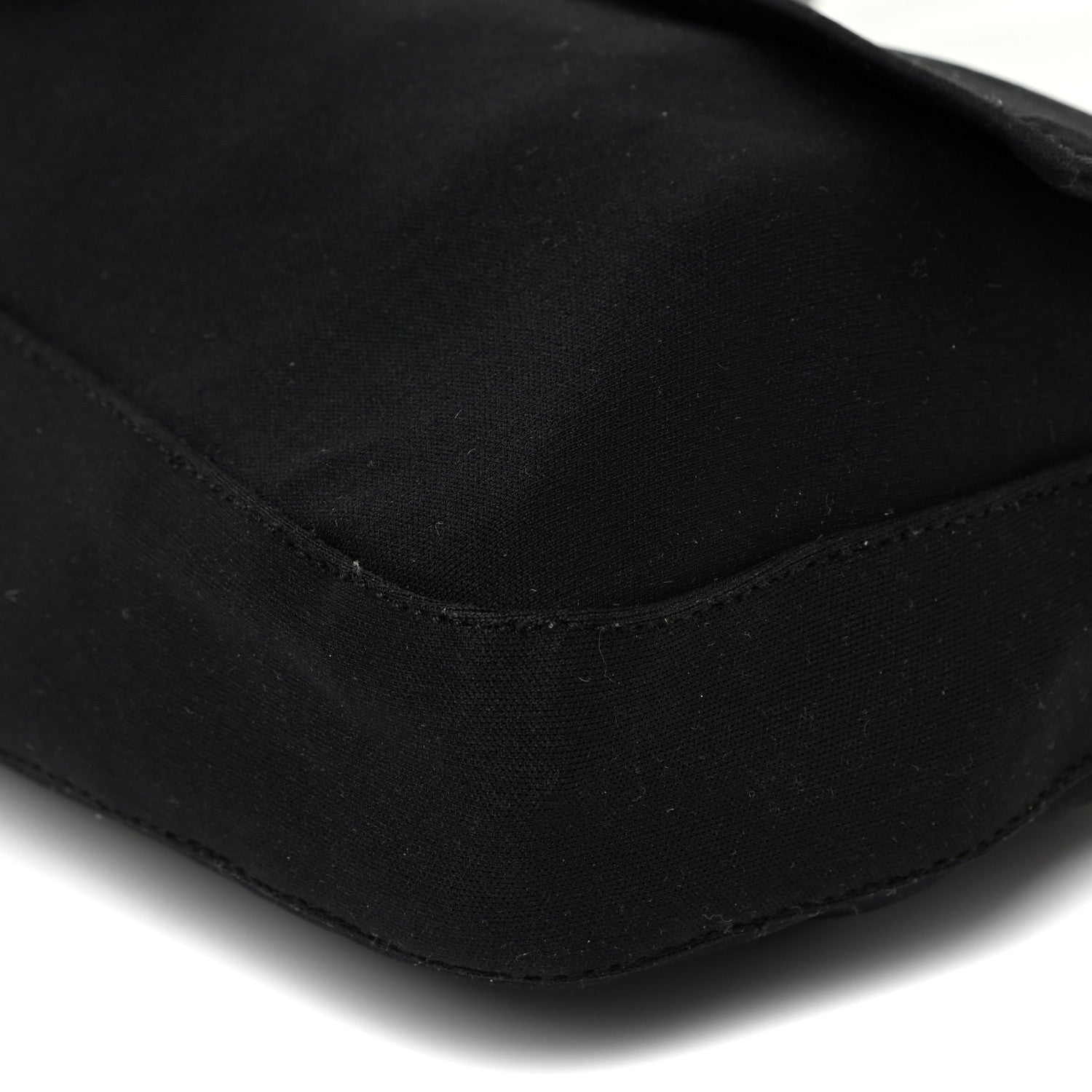 Fendi Nylon Baguette Bag Black 8 of 14