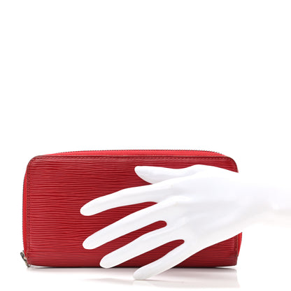 Louis Vuitton Epi Zippy Wallet Rouge 2 of 12