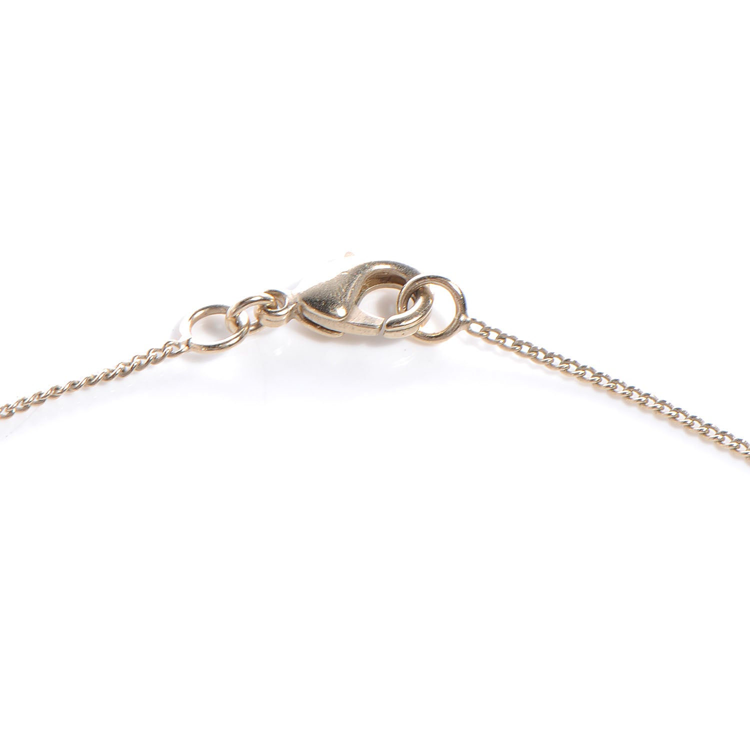 Chanel Pearl CC Pendant Necklace Gold 5 of 5