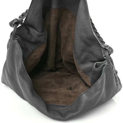 Bottega Veneta Washed Cervo Deerskin Large Hobo Grey 5 of 9