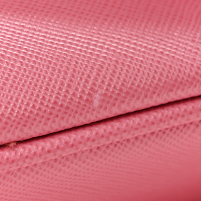 Prada Saffiano Lux Mini Promenade Tote Begonia 13 of 18