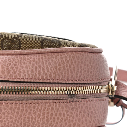Gucci Monogram Mini Bree Messenger Bag Beige Soft Pink 15 of 18
