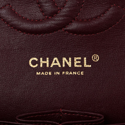 Chanel Lambskin Quilted Medium Double Flap Black 6 of 14
