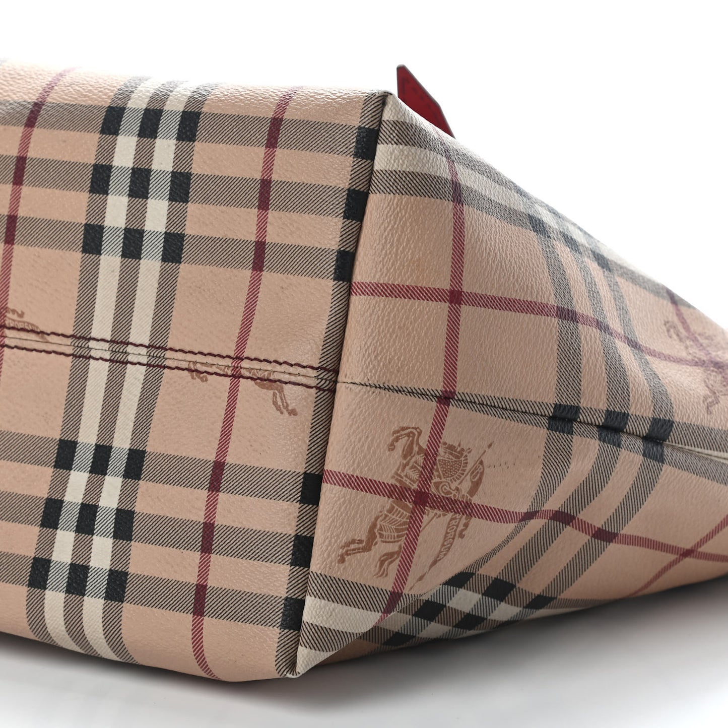 Haymarket Check Small Salisbury Tote Military Red