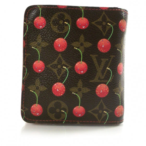 Monogram Cerises Compact Zippe Wallet
