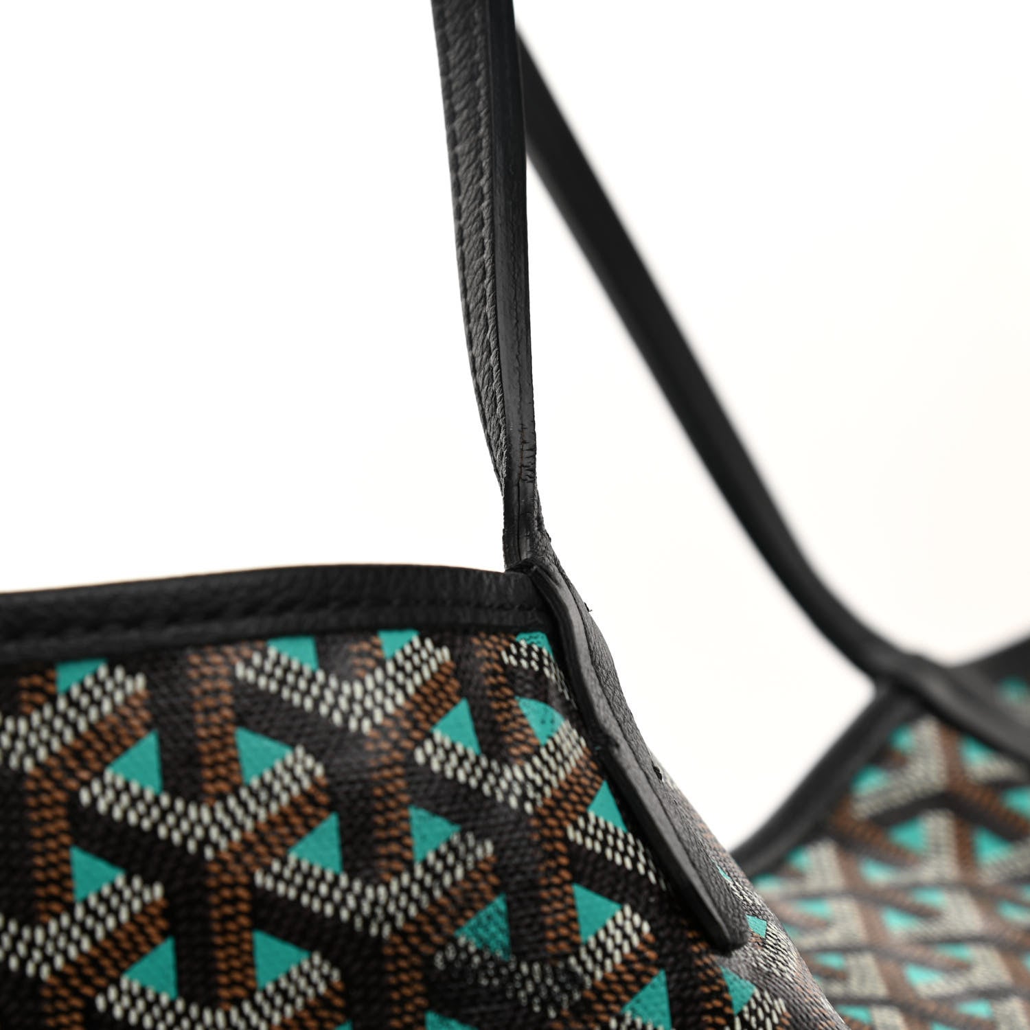 Goyard Goyardine Saint Louis Claire Voie GM Black Opaline 15 of 16