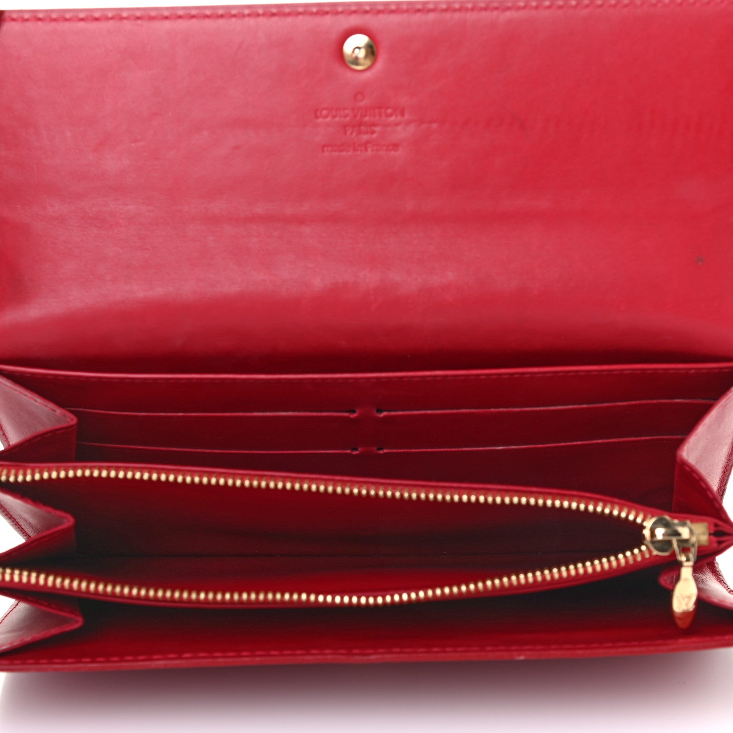 Louis Vuitton Vernis Sarah Wallet Pomme D'Amour 12 of 16