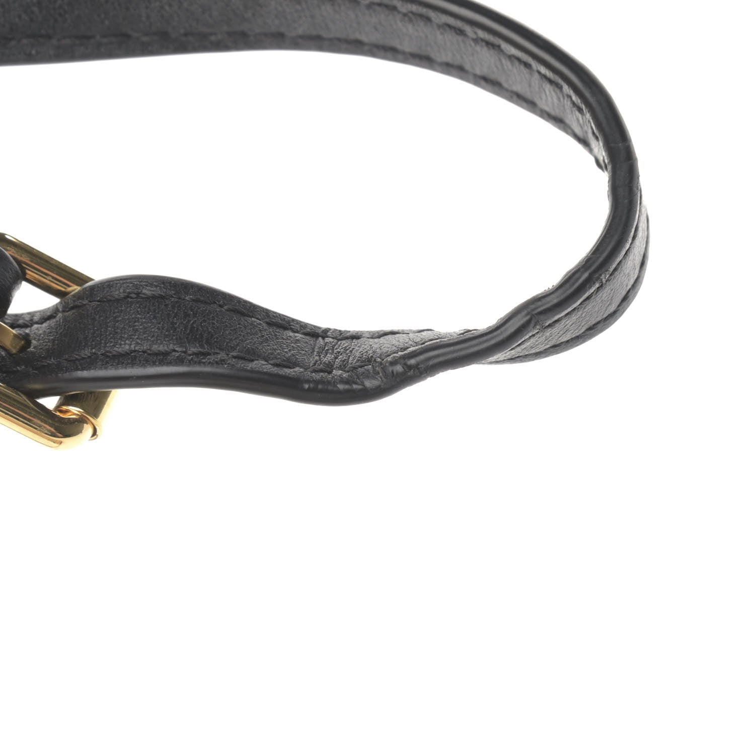 Burberry Haymarket Check Henley Wallet On Chain Black 13 of 13