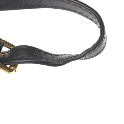 Burberry Haymarket Check Henley Wallet On Chain Black 13 of 13