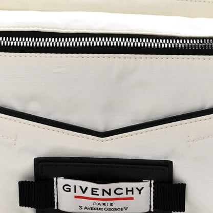 Givenchy Nylon Downtown Bum Bag White Black 6 of 8