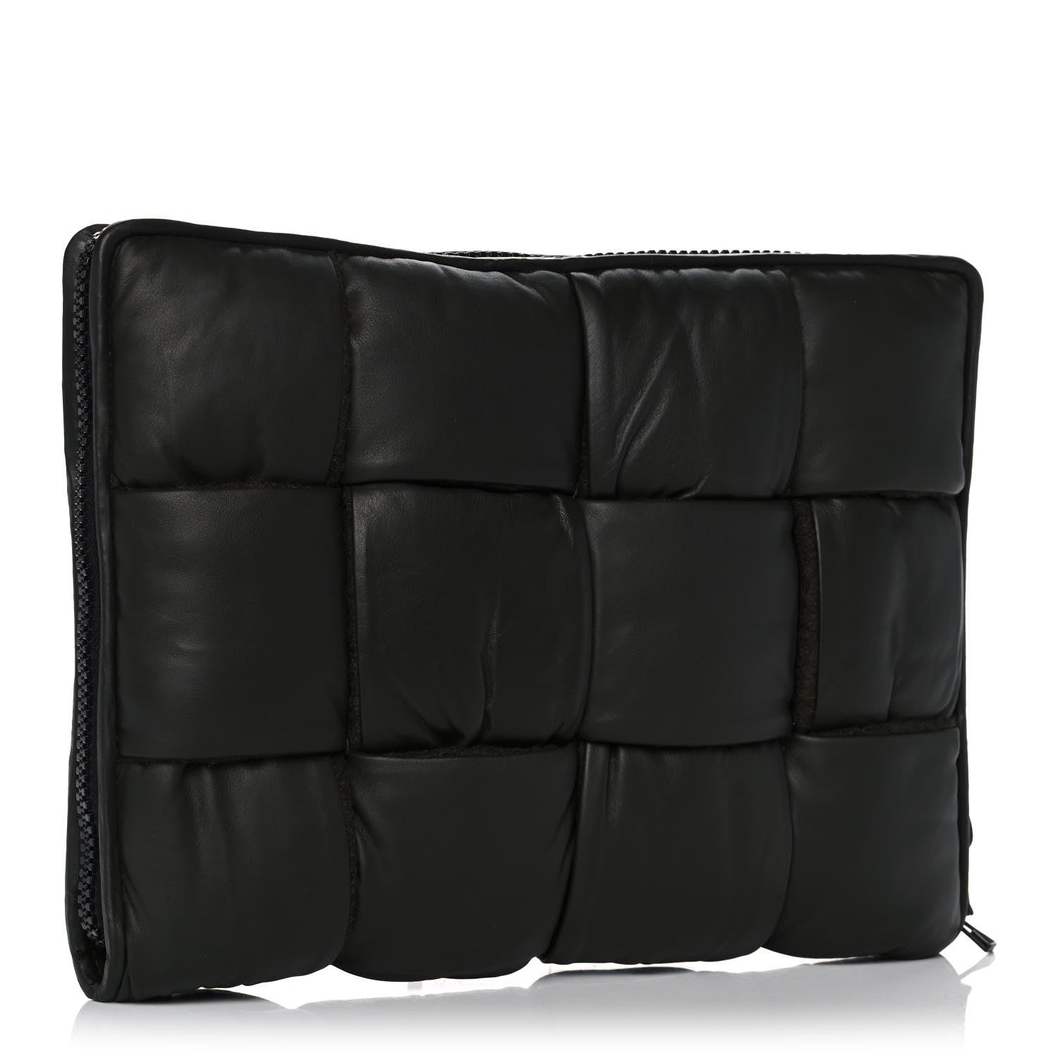 Bottega Veneta Calfskin Maxi Intrecciato Puffy Laptop Pouch Camping 3 of 16