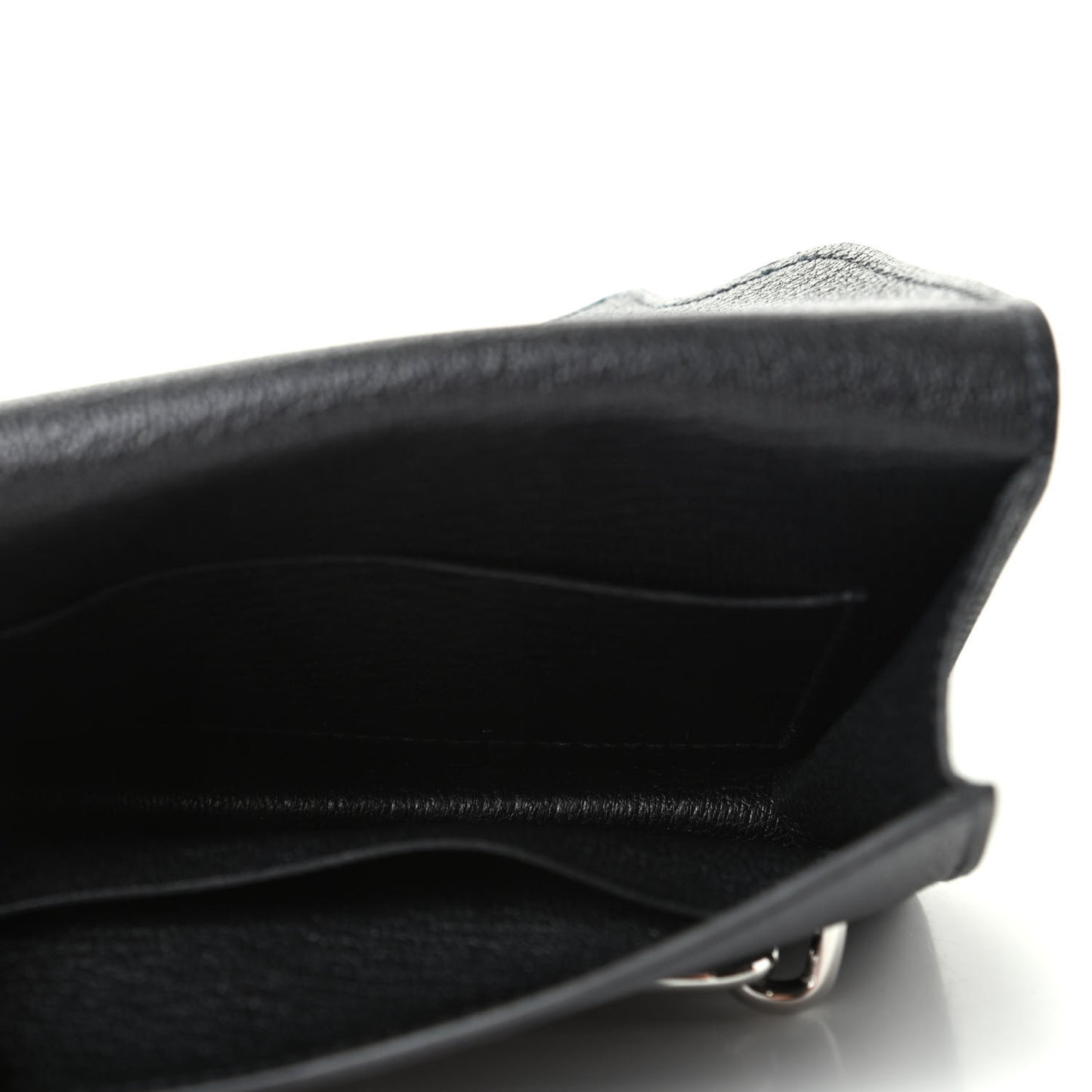 Chevre Mysore Roulis Slim Wallet Black