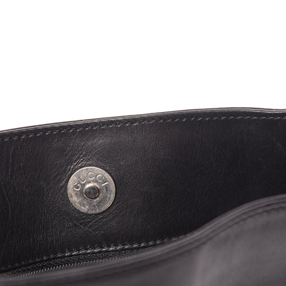Gucci Calfskin Shoulder Bag Black 10 of 16